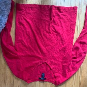 Red long sleeve